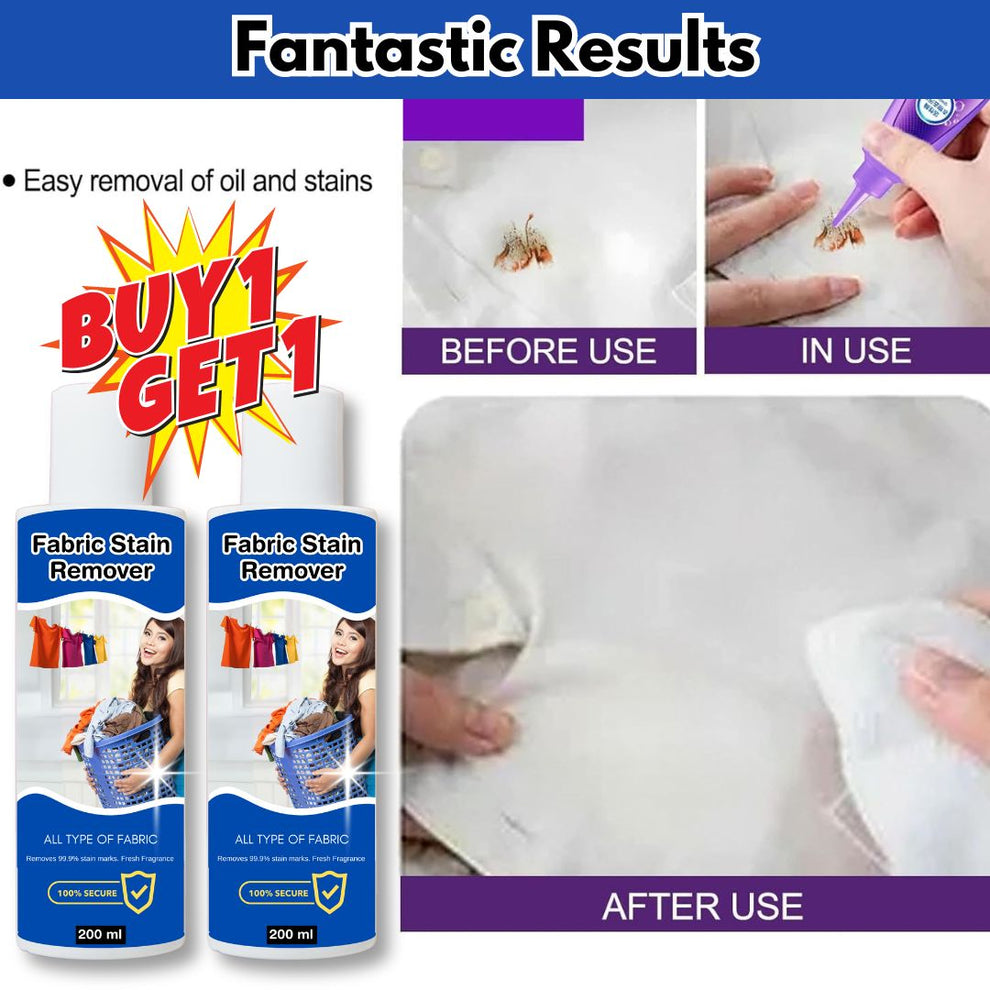 Fabric Stain Remover (Buy 1 Get 1 Free)