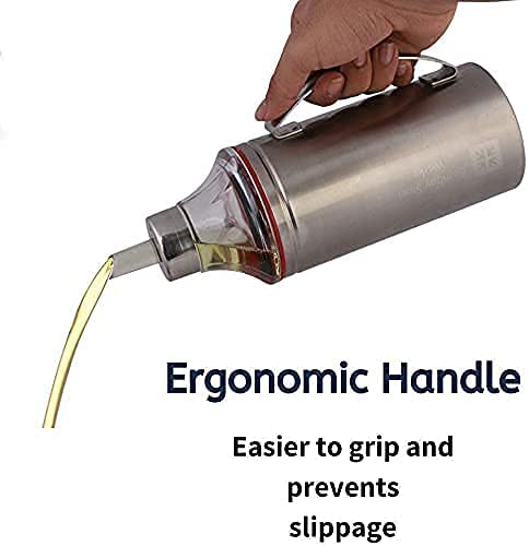 Stainless Steel Oil Dispenser (1000ML×2 BOTTLE COMBO)