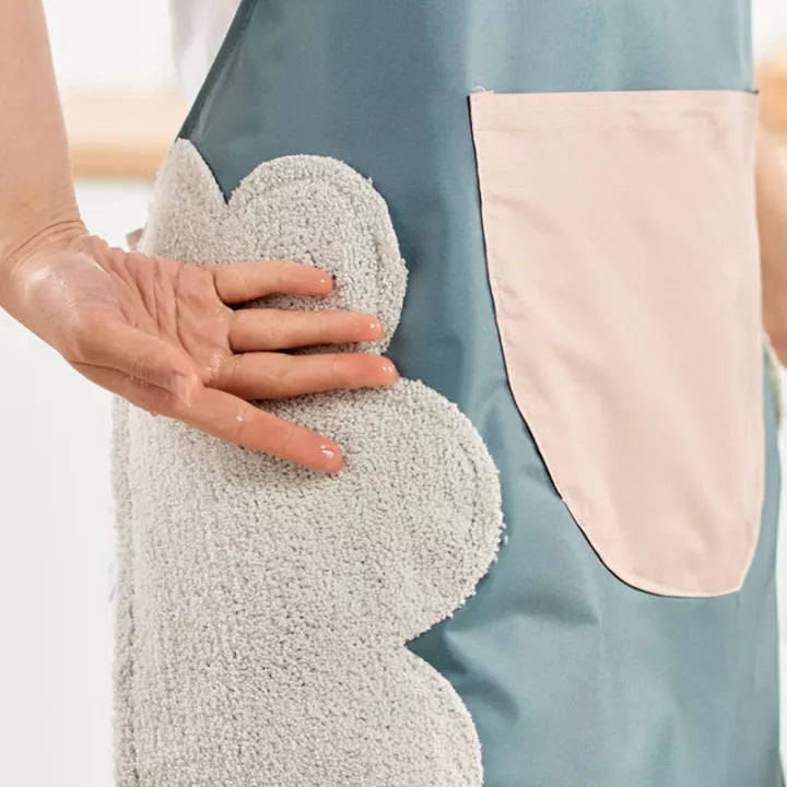 WaterProof With Big Pocket and Hand Wiping Apron ( BUY 1 GET 1 Free)