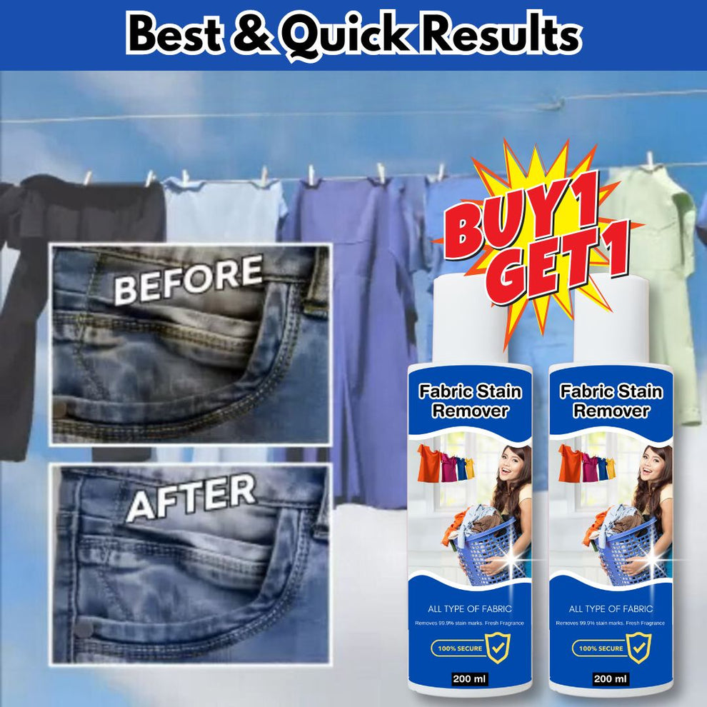 Fabric Stain Remover (Buy 1 Get 1 Free)