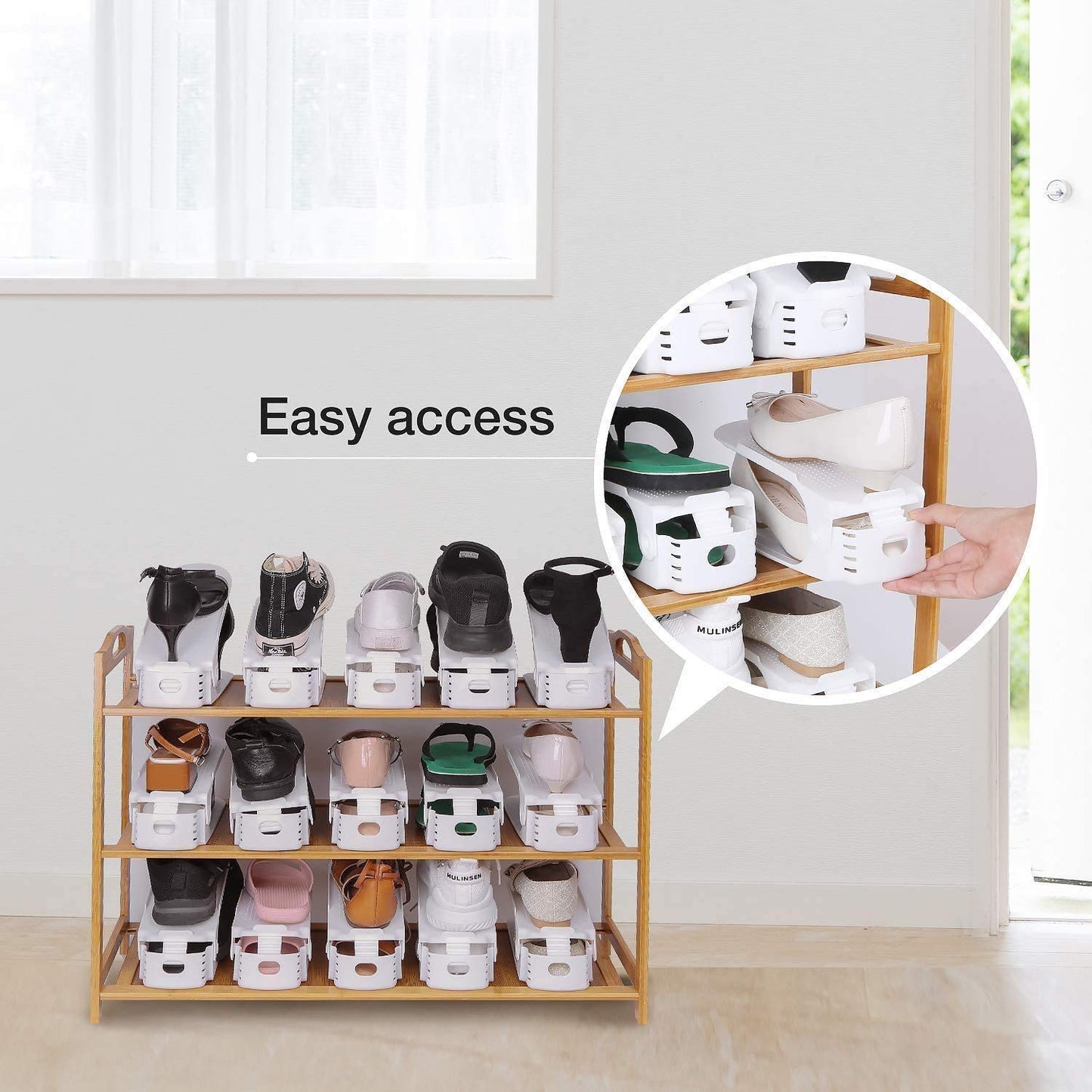 Shoe Organizer (Set Of 4)