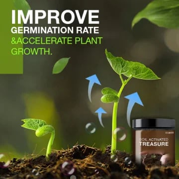 Soil Activated Treasure Premium Soil Activator 200gram (Pack of 2)