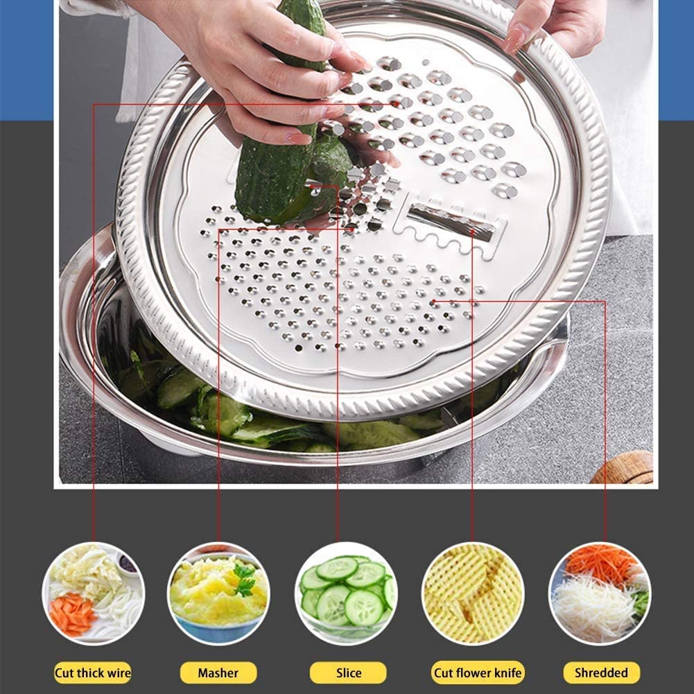 3 in 1 Stainless Steel Basin