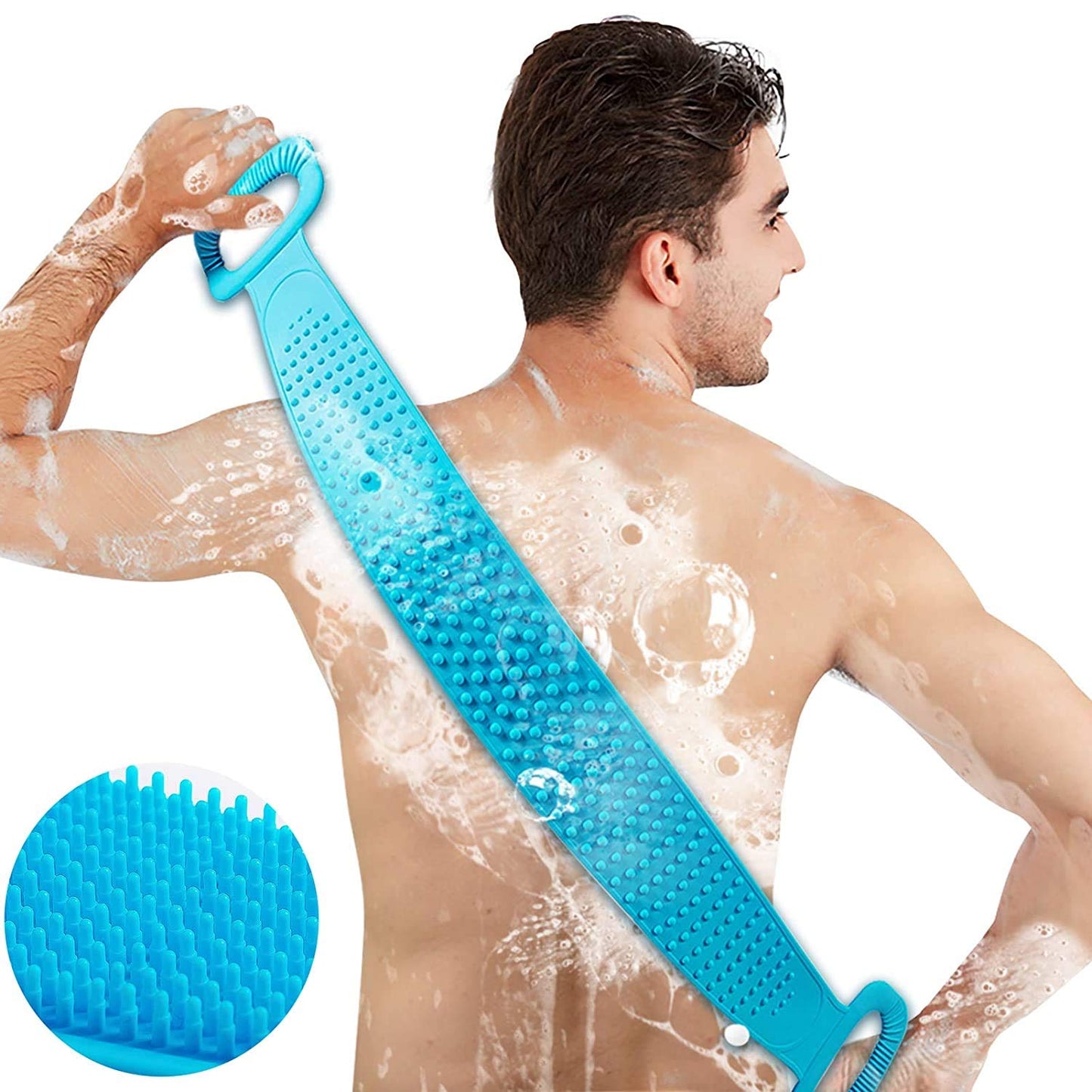 Silicone Back Scrubber Towel