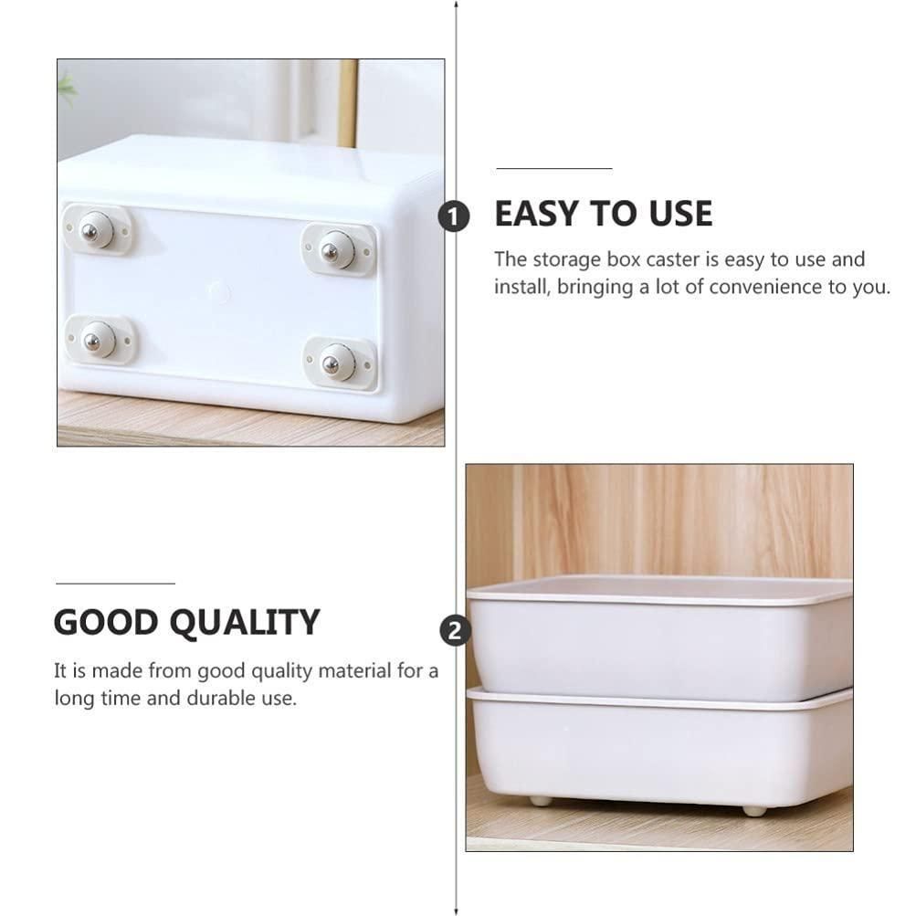 Universal 360° Moving Wheels - ( 8 Pcs Set)