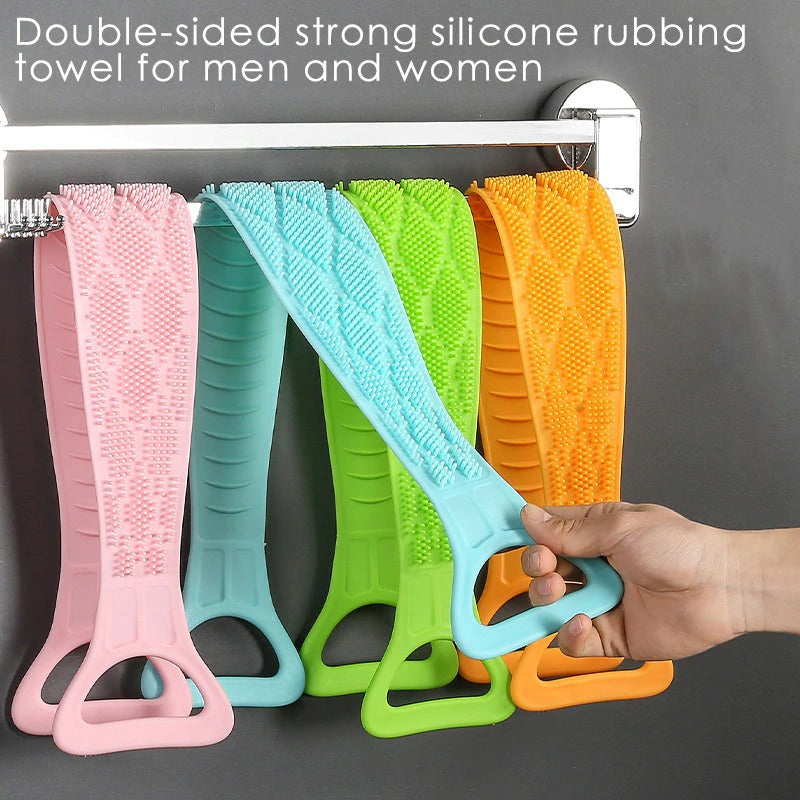 Silicone Back Scrubber Towel
