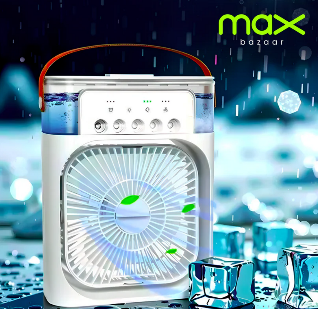 Portable 3-in-1 Air Conditioner Fan & Cooler – Instant Cooling for Home & Office