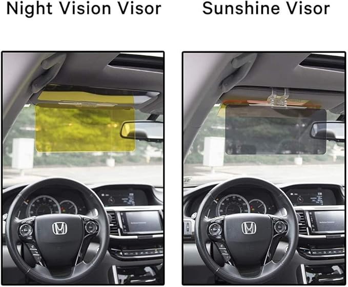 2 in 1 Day and Night Driving Sunshade Mirror