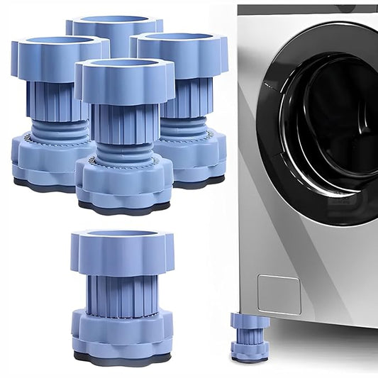 Anti Vibration Adjustable Bracket Base for Washing Machine (Set of 4)