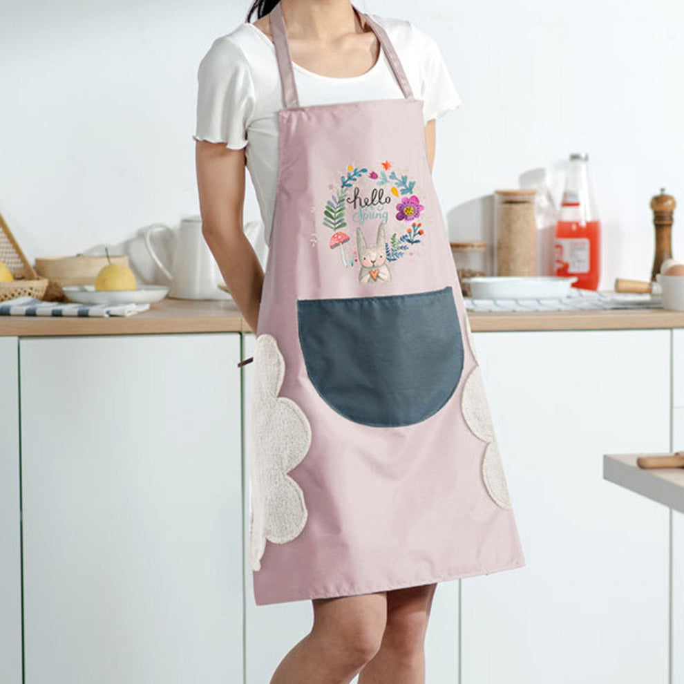 WaterProof With Big Pocket and Hand Wiping Apron ( BUY 1 GET 1 Free)