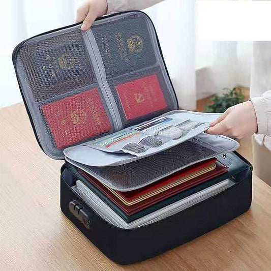 Waterproof Portable Document Storage Bag / Travel Organizer