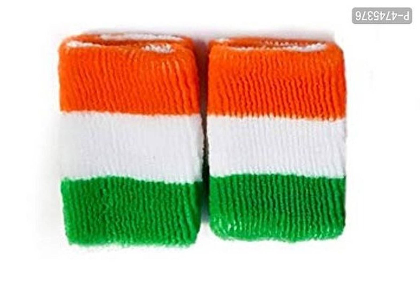 Republic Day Special Indian National Flag Tricolor Tiranga Wrist Band 1 Pair (2Pcs)