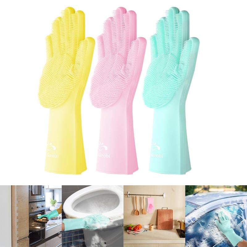 Silicone Gloves - 2 pair(Set Of 4  Gloves )