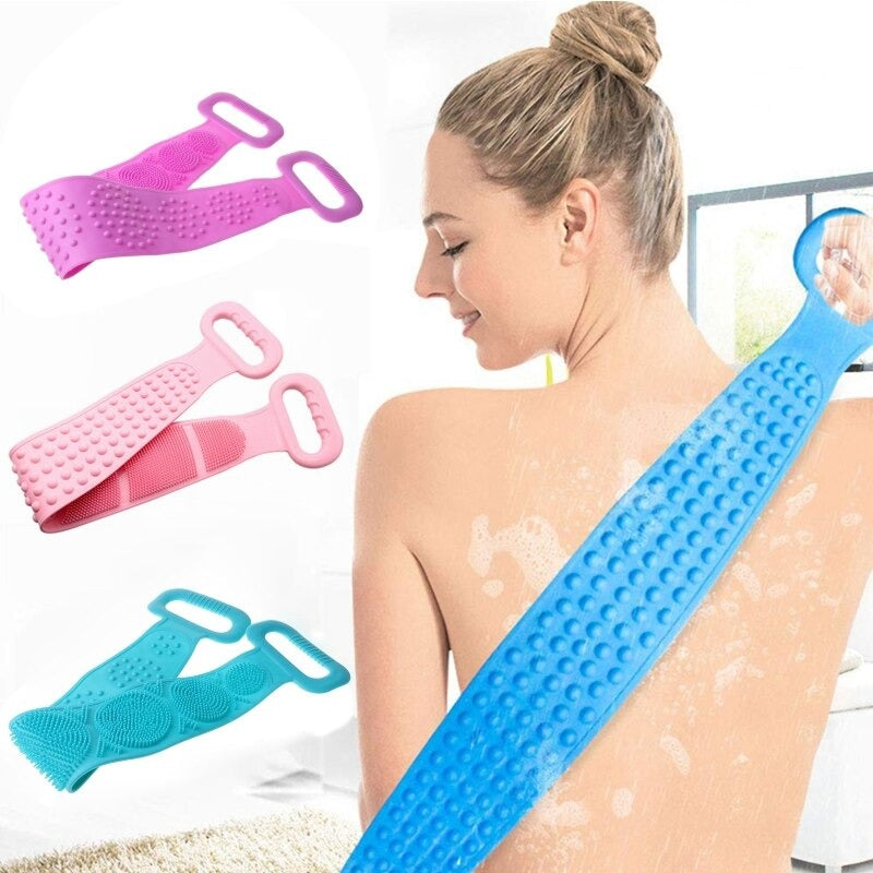 Silicone Back Scrubber Towel