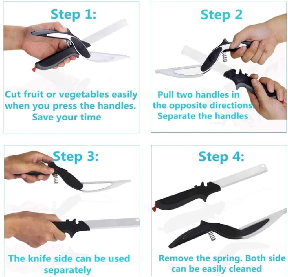 Clever Cutter Knife(Set Of 2)